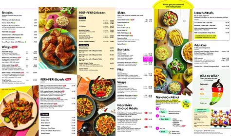 nandos hours|Menu .